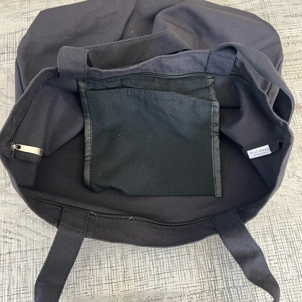 Bump Boxes Black MAMA Cloth Hospital or Everyday Bag - Picture 4 of 6